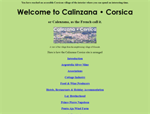 Tablet Screenshot of calinzana.corsica-isula.com