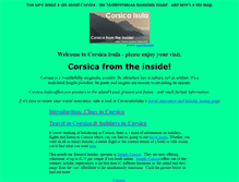 Tablet Screenshot of corsica-isula.com